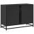 Dulap chiuveta de baie, negru, 80x33x60 cm, lemn compozit GartenMobel Dekor