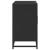 Dulap chiuveta de baie, negru, 80x33x60 cm, lemn compozit GartenMobel Dekor