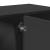 Dulap chiuveta de baie, negru, 80x33x60 cm, lemn compozit GartenMobel Dekor