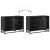 Dulap chiuveta de baie, negru, 80x33x60 cm, lemn compozit GartenMobel Dekor