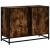 Dulap chiuveta de baie stejar fumuriu 80x33x60 cm lemn compozit GartenMobel Dekor