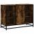 Dulap chiuveta de baie stejar fumuriu 80x33x60 cm lemn compozit GartenMobel Dekor