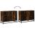 Dulap chiuveta de baie stejar fumuriu 80x33x60 cm lemn compozit GartenMobel Dekor