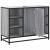 Dulap chiuveta de baie, gri sonoma, 80x33x60 cm, lemn compozit GartenMobel Dekor
