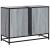 Dulap chiuveta de baie, gri sonoma, 80x33x60 cm, lemn compozit GartenMobel Dekor