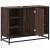 Dulap chiuveta de baie, stejar maro, 80x33x60 cm, lemn compozit GartenMobel Dekor