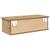 Dulap de perete, Stejar artizanal, 60x26x18,5 cm, lemn compozit GartenMobel Dekor