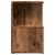 Noptiera din lemn vechi 35x35x55 cm lemn prelucrat GartenMobel Dekor