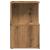 Noptiere, 2 buc., stejar artizanal, 35x35x55 cm, lemn prelucrat GartenMobel Dekor