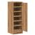 Pantofar, stejar artizanal, 32x35x92 cm lemn prelucrat GartenMobel Dekor