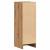 Pantofar, stejar artizanal, 32x35x92 cm lemn prelucrat GartenMobel Dekor