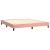 Pat box spring cu saltea, roz, 160x200 cm, catifea GartenMobel Dekor