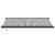 Copertină retractabilă antracit/alb, 4x3 m, textil/aluminiu GartenMobel Dekor