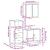 Set mobilier de baie, 3 piese, stejar sonoma, lemn prelucrat GartenMobel Dekor