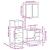 Set mobilier de baie, 3 piese, stejar sonoma, lemn prelucrat GartenMobel Dekor