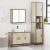 Set mobilier de baie, 3 piese, stejar sonoma, lemn prelucrat GartenMobel Dekor