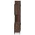 Set mobilier de baie, 3 piese, stejar maro, lemn prelucrat GartenMobel Dekor