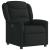 Fotoliu rabatabil electric, negru, material textil GartenMobel Dekor