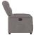 Fotoliu rabatabil electric, gri taupe, material textil GartenMobel Dekor