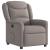 Fotoliu rabatabil electric, gri taupe, material textil GartenMobel Dekor