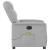 Scaun reclinabil electric pentru masaj Cloud Grey Fabric GartenMobel Dekor