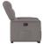 Fotoliu electric rabatabil cu ridicare, gri taupe, textil GartenMobel Dekor