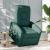 Fotoliu electric masaj rabatabil / ridicare verde închis textil GartenMobel Dekor