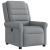 Fotoliu rabatabil electric, gri deschis, textil GartenMobel Dekor