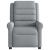 Fotoliu rabatabil electric, gri deschis, textil GartenMobel Dekor