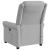 Scaun reclinabil electric pentru masaj Cloud Grey Fabric GartenMobel Dekor