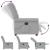Scaun reclinabil electric pentru masaj Cloud Grey Fabric GartenMobel Dekor