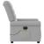 Scaun reclinabil electric pentru masaj Cloud Grey Fabric GartenMobel Dekor