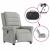 Scaun reclinabil electric pentru masaj Cloud Grey Fabric GartenMobel Dekor