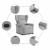 Scaun reclinabil electric Cloud Grey Fabric GartenMobel Dekor