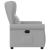 Scaun reclinabil electric Cloud Grey Fabric GartenMobel Dekor