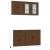 Set dulap de bucătărie din 4 piese „Kalmar” stejar maro lemn GartenMobel Dekor