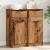 Dulapuri, 2 buc., lemn vechi, 30x30x70 cm, lemn prelucrat GartenMobel Dekor