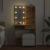 Masa de toaleta cu LED Artisan Stejar 74,5x40x141 cm GartenMobel Dekor