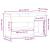 Banchetă pantofar, lemn vechi, 82x32x45,5 cm, lemn prelucrat GartenMobel Dekor