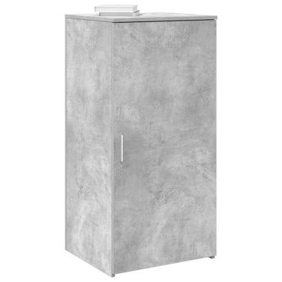 Dulap de depozitare, gri beton, 50x45x103,5 cm, lemn prelucrat GartenMobel Dekor