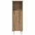 Set mobilier de baie, 4 piese, stejar artizanal, lemn prelucrat GartenMobel Dekor