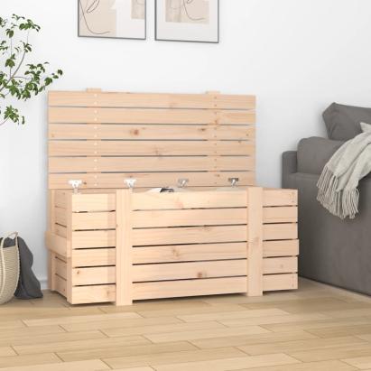 Cutie de depozitare, 91x40,5x42 cm, lemn masiv de pin GartenMobel Dekor