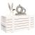 Cutie de depozitare, alb, 91x40,5x42 cm, lemn masiv de pin GartenMobel Dekor