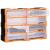 Organizator cu 8 sertare mari, 52x16x37 cm GartenMobel Dekor