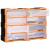 Organizator cu 8 sertare mari, 52x16x37 cm GartenMobel Dekor