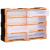 Organizator cu 8 sertare mari, 52x16x37 cm GartenMobel Dekor