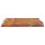 Blat masă 80x60x2,5cm dreptunghiular lemn acacia contur natural GartenMobel Dekor