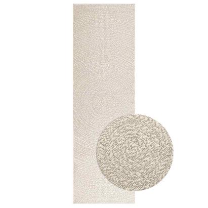 Covor „ZIZUR” crem aspect iută pentru interior și exterior GartenMobel Dekor