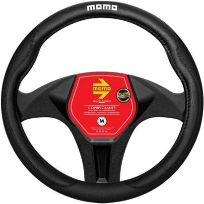 Husa volan Momo Comfort, microfibra, negru Automobile ProTravel