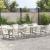 Prelata transparenta cu ochiuri 3x12 m PVC GartenMobel Dekor